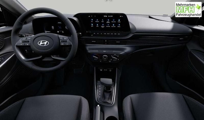 Neu Hyundai i20 Blackline 90 PS (66 kW) 2026 Atlas white Kleinwagen