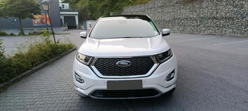 Weiß Gebraucht 2018 Ford Edge Vignale SUV | 23.650 € (Superpreis) - Bild 1/4