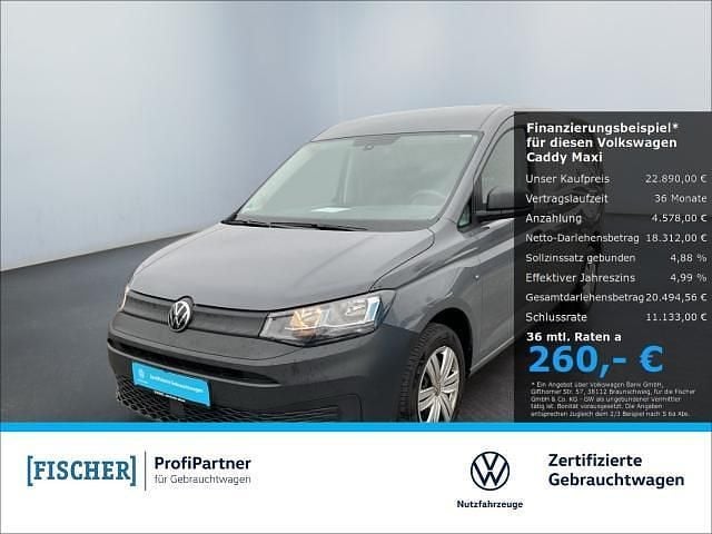Gebraucht VW Caddy Maxi 122 PS (89 kW) 2023 Grau Van / Kleinbus