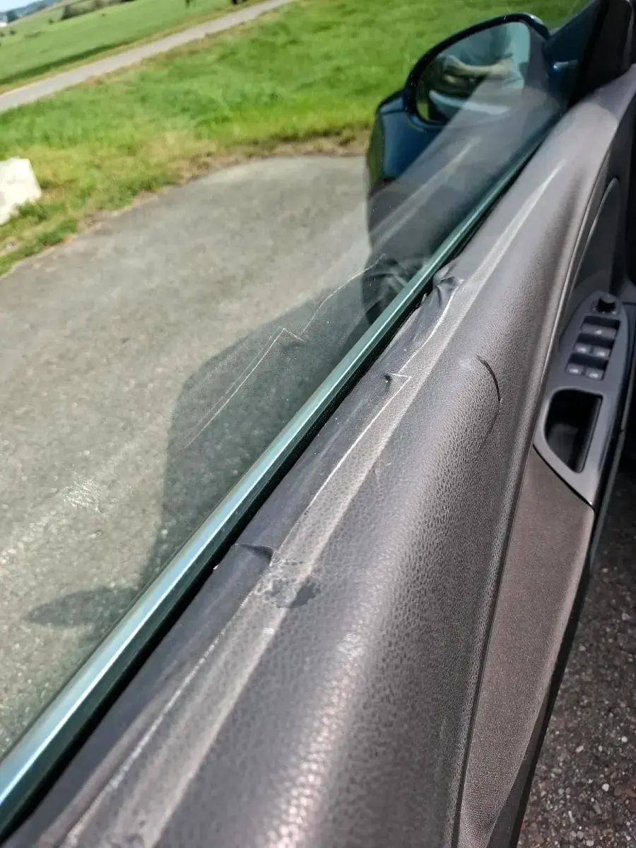 Usata VW Eos 122 CV (89 kW) 2008 Blu Cabrio
