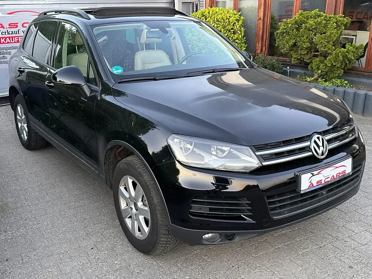 Gebraucht VW Touareg 204 PS (150 kW) 2012 Schwarz SUV