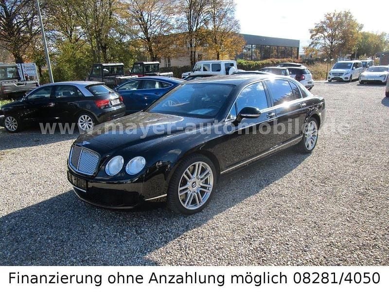 Schwarz Gebraucht 2010 Bentley Continental Flying Spur Limousine | 38.999 € (Fairer Preis) - Bild 1/4