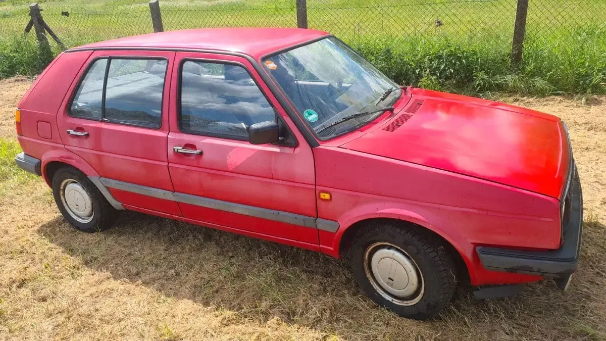 Gebraucht VW Golf III 75 PS (55 kW) 1991 Rot Kleinwagen