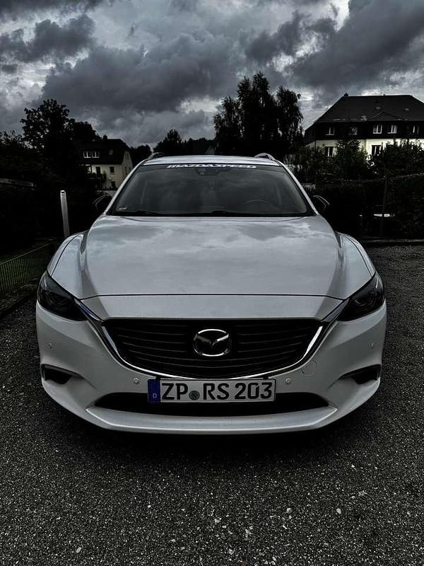 Gebraucht Mazda 6 Exclusive-Line 150 PS (110 kW) 2016 Weiß Kombi