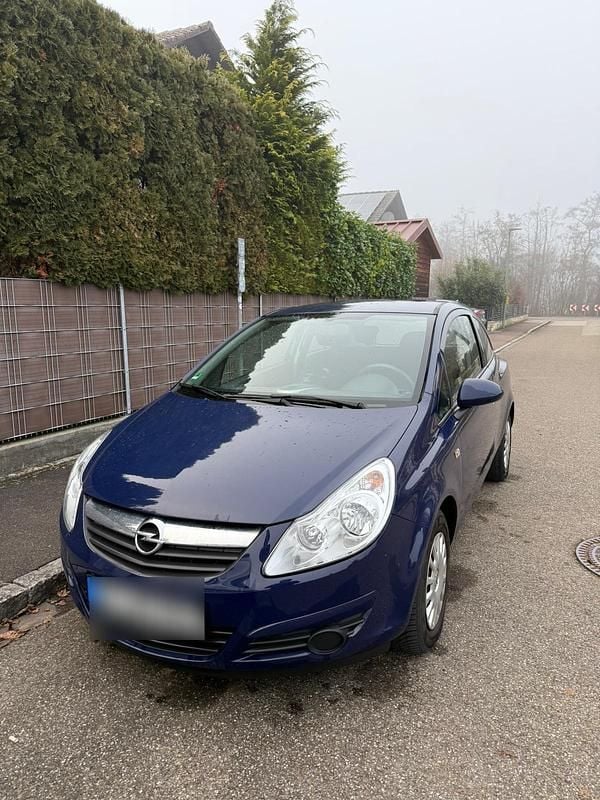 Gebraucht Opel Corsa Edition 60 PS (44 kW) 2009 Blau Kleinwagen