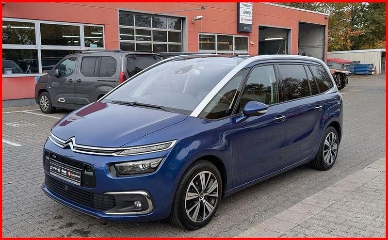 Blau Gebraucht 2017 Citroën Grand C4 Picasso PureTech Van / Kleinbus | 9.950 € (Etwas zu teuer) - Bild 1/4