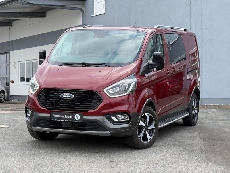 Rot Gebraucht 2022 Ford Transit Custom Active Van / Kleinbus | 33.890 € (Fairer Preis) - Bild 1/4