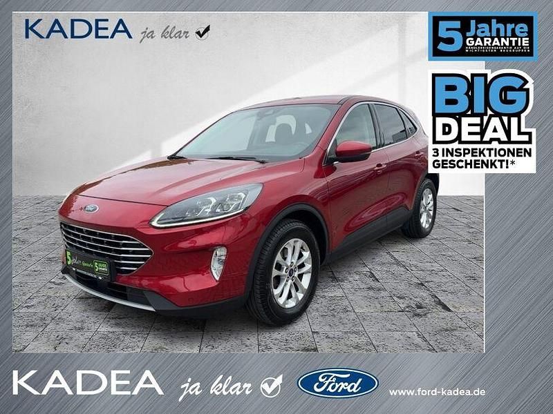 Lucidrot metallic Gebraucht 2020 Ford Kuga Titanium X SUV | 16.980 € (Superpreis) - Bild 1/4