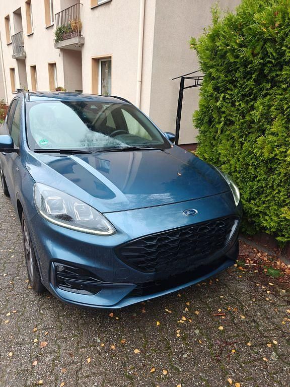 Blau Gebraucht 2021 Ford Kuga ST-Line SUV | 18.800 € (Superpreis) - Bild 1/4