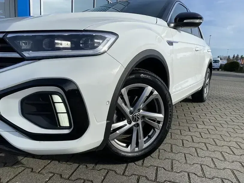 Gebraucht VW T-Roc R-line 110 PS (80 kW) 2023 Weiß SUV