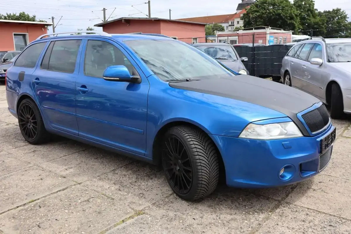 Gebraucht Skoda Octavia RS 200 PS (147 kW) 2009 Raceblau Kombi