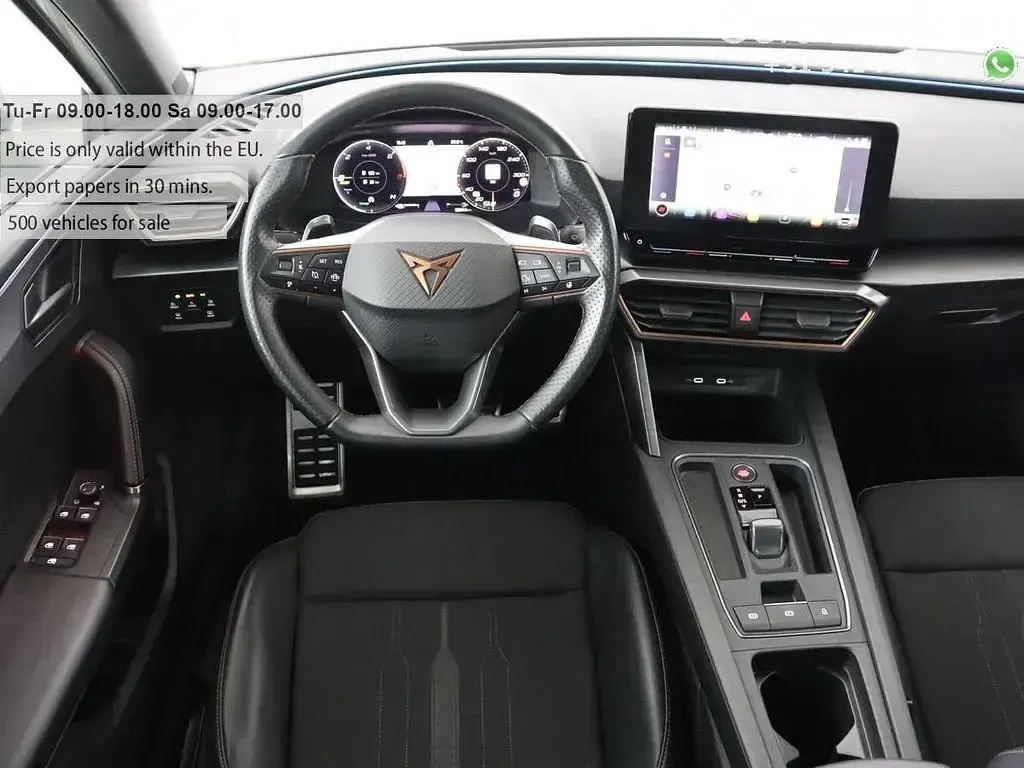 Gebraucht Cupra Leon VZ 245 PS (180 kW) 2021 Weiß Limousine