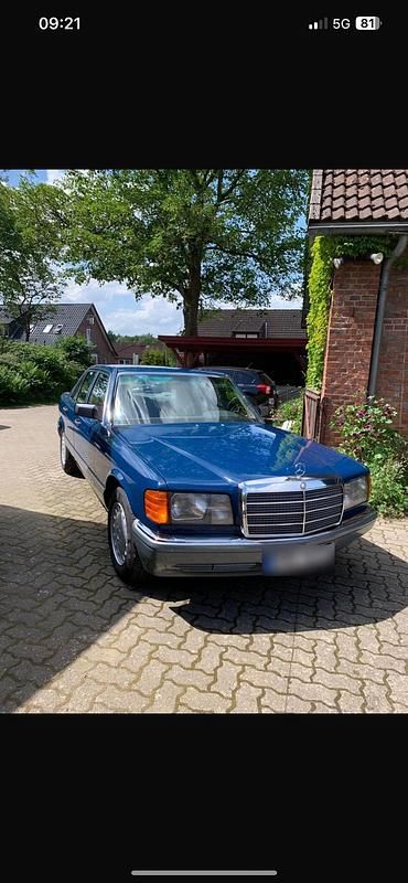 Second-hand Mercedes S300 SE 188 CP (138 kW) 1988 Albastru Berlinǎ