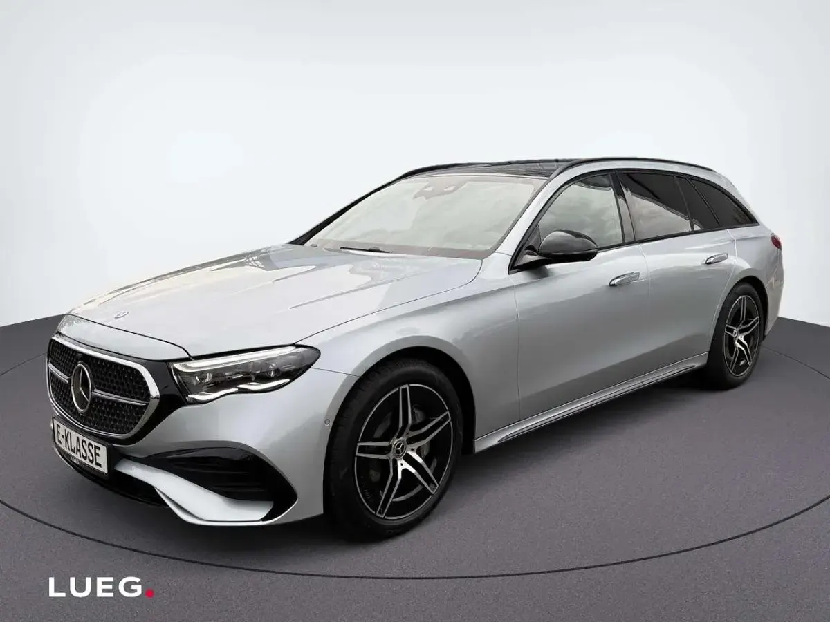 Gebraucht Mercedes E220 AMG line 197 PS (144 kW) 2025 Silber Kombi