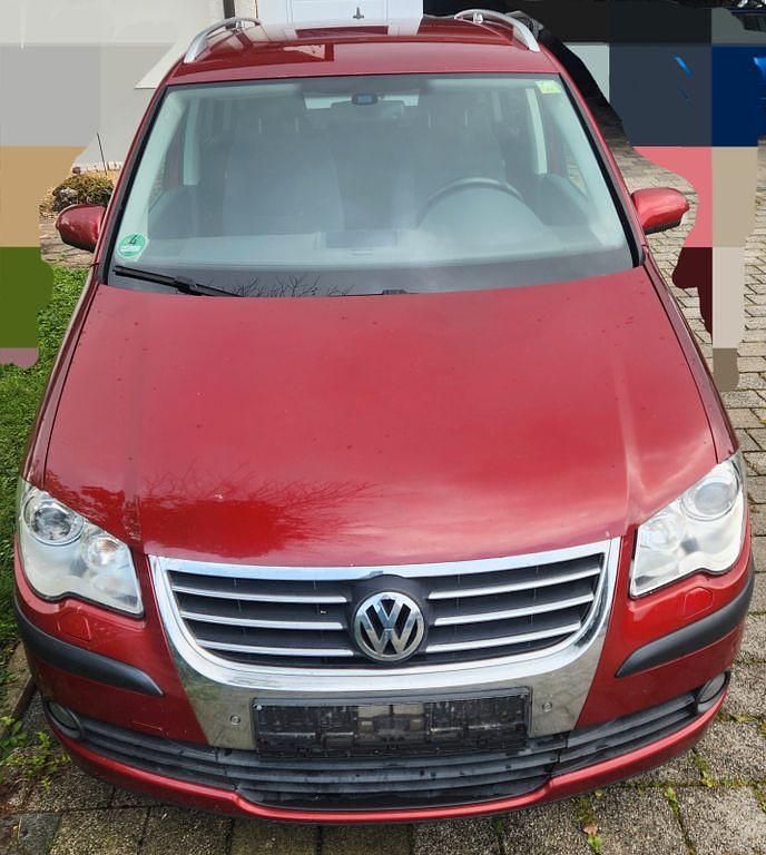 Gebraucht VW Touran Highline 170 PS (125 kW) 2007 Rot Van / Kleinbus