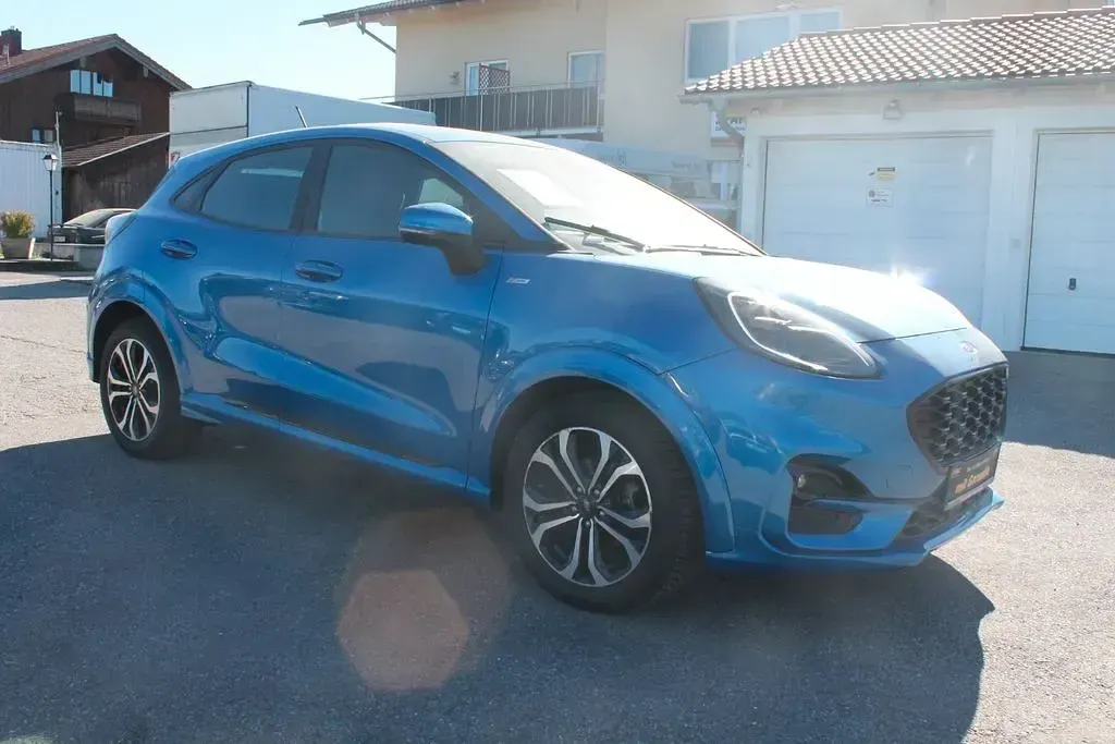 Gebraucht Ford Puma ST-Line 125 PS (91 kW) 2021 Blau SUV
