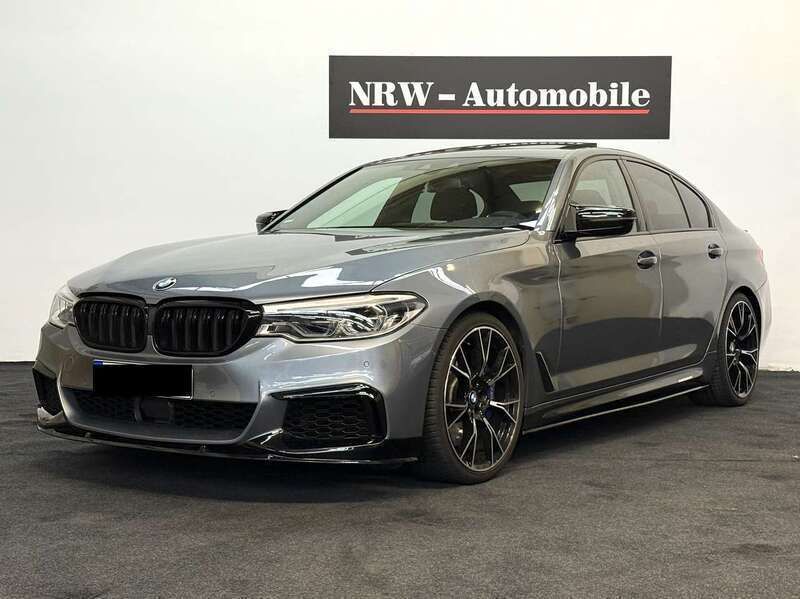 Bluestone metallic Gebraucht 2019 BMW M550 Limousine | 35.490 € (Superpreis) - Bild 1/4