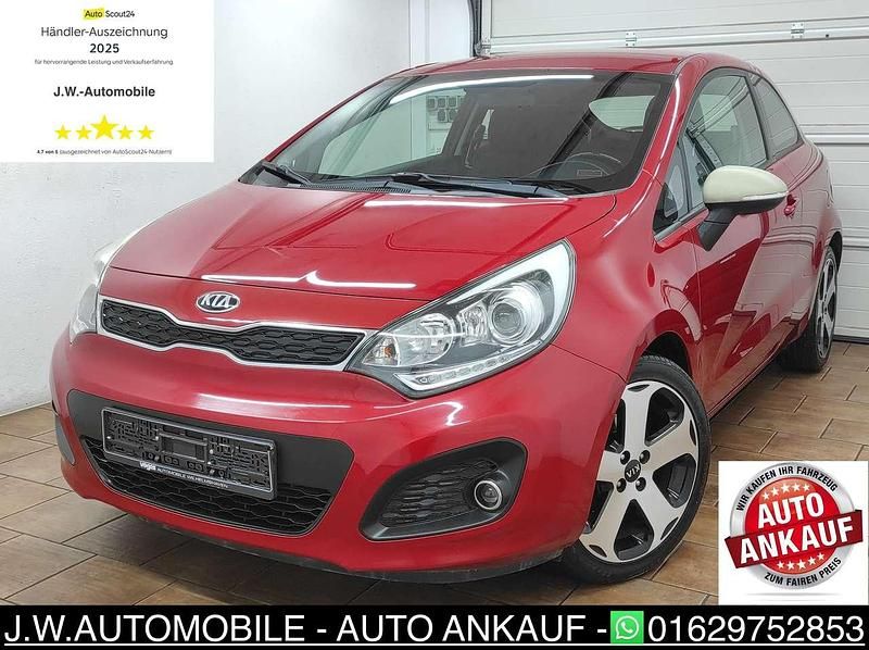 (beg) signal red Gebraucht 2014 Kia Rio Spirit Kleinwagen | 3.999 € (Superpreis) - Bild 1/4