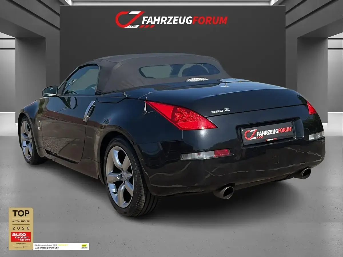 Gebraucht Nissan 350Z Pack 280 PS (205 kW) 2007 Schwarz Cabrio