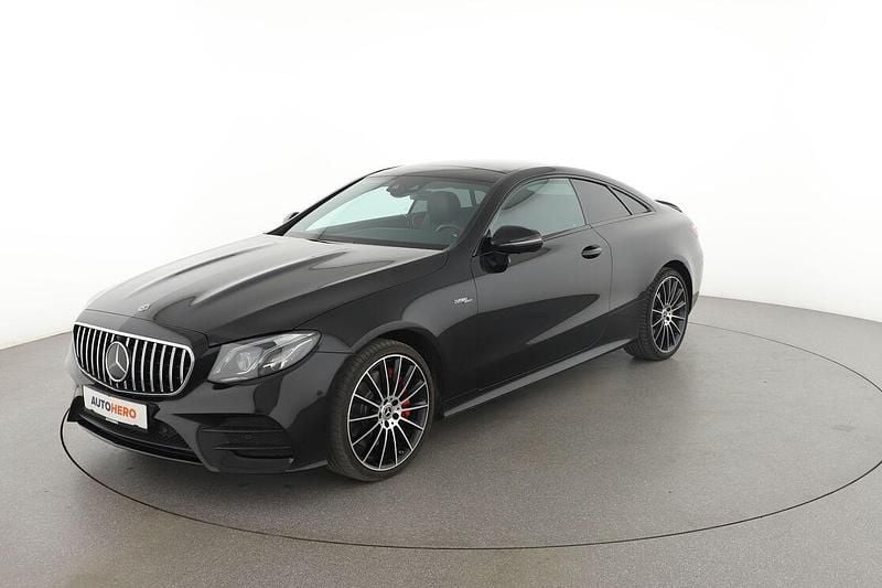 Schwarz Gebraucht 2019 Mercedes E450 AMG line Coupé | 42.620 € (Fairer Preis) - Bild 1/3