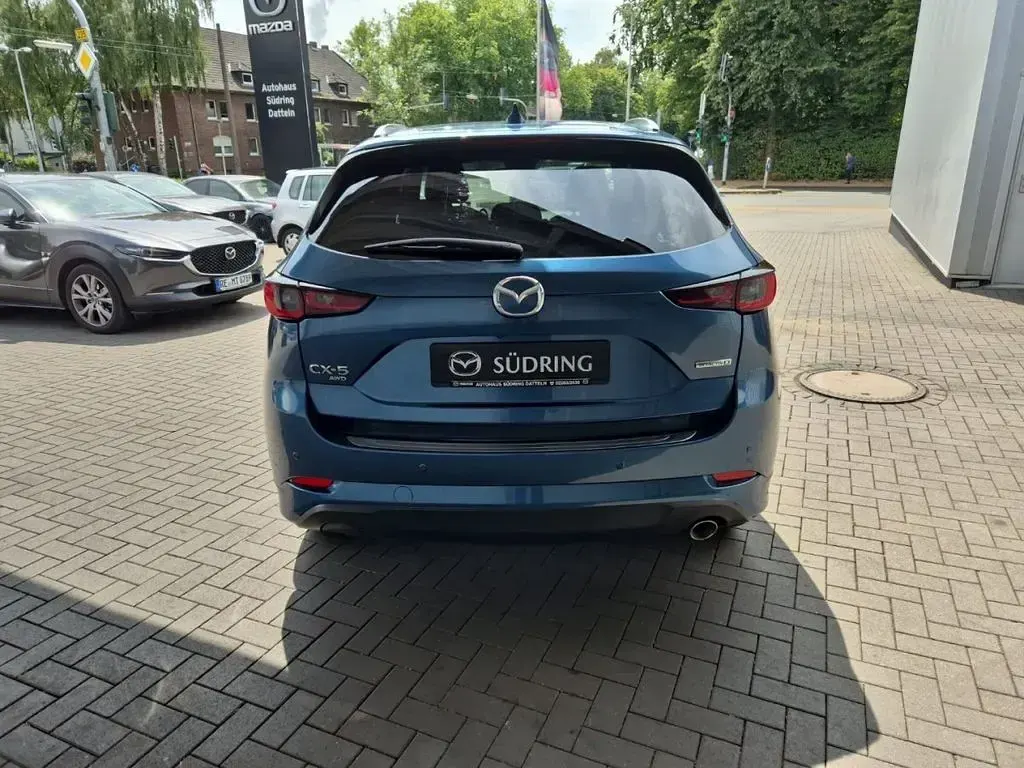 Gebraucht Mazda CX-5 184 PS (135 kW) 2022 Blau SUV