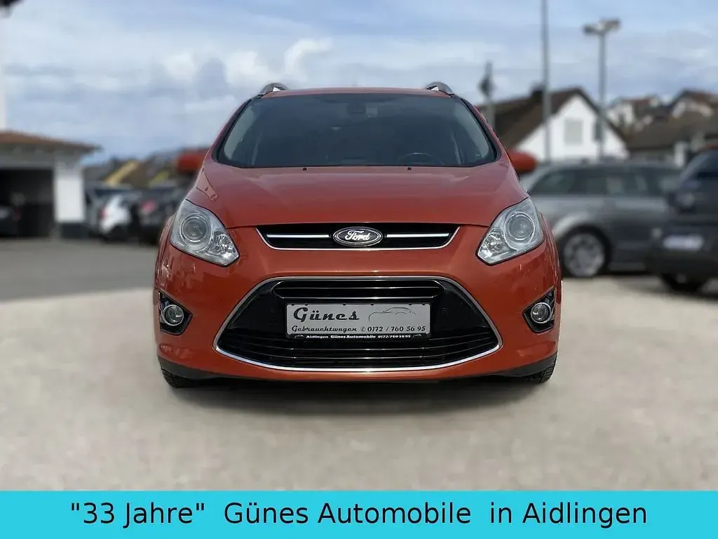 Gebraucht Ford Grand C-Max Titanium 150 PS (110 kW) 2011 Orange Van / Kleinbus