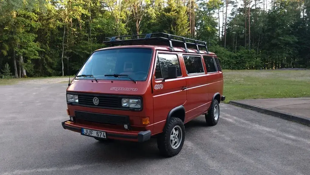 Gebraucht VW T3 75 PS (55 kW) 1990 Rot Van