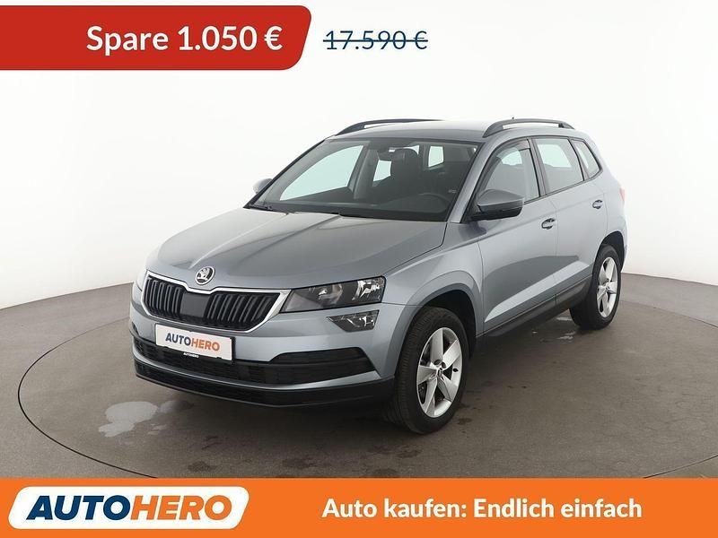 Grau Gebraucht 2019 Skoda Karoq Ambition SUV | 16.540 € (Guter Preis) - Bild 1/3