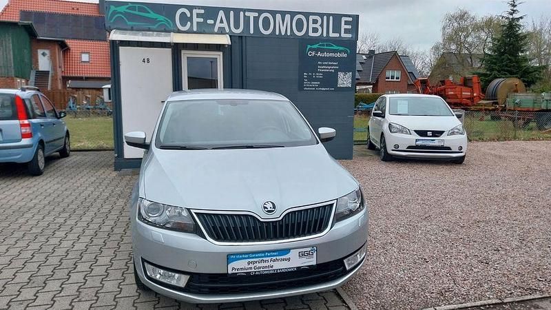 Gebraucht Skoda Rapid Joy 90 PS (66 kW) 2015 Silber Kleinwagen