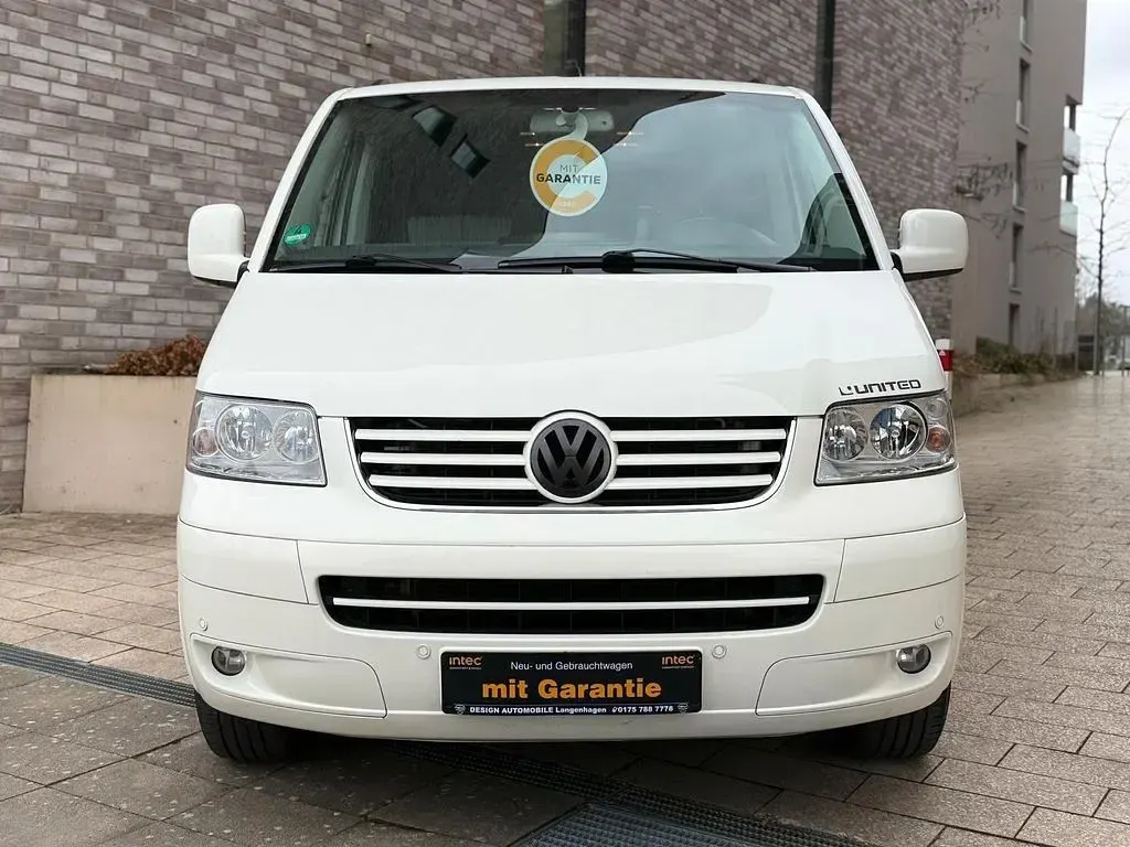 Brugt VW T5 United 174 HK (127 kW) 2008 Hvid Van