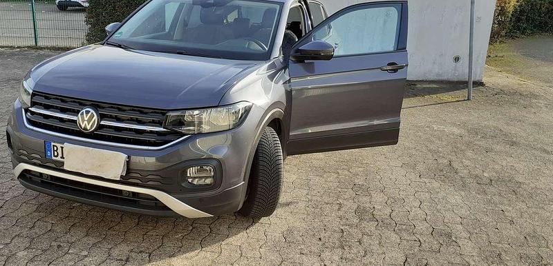 Grau Gebraucht 2022 VW T-Cross Active SUV | 17.900 € (Guter Preis) - Bild 1/3