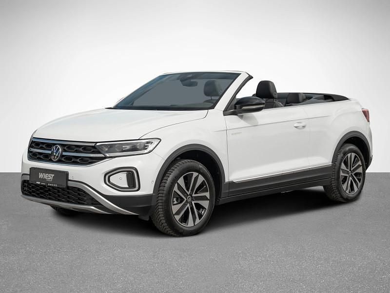 Pure white uni / schwarz Neu 2025 VW T-Roc Cabriolet Cabrio | 40.135 € (Teuer) - Bild 1/4