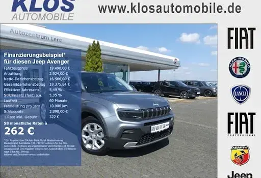 Gebraucht Jeep Avenger Altitude 100 PS (73 kW) 2024 Grau SUV