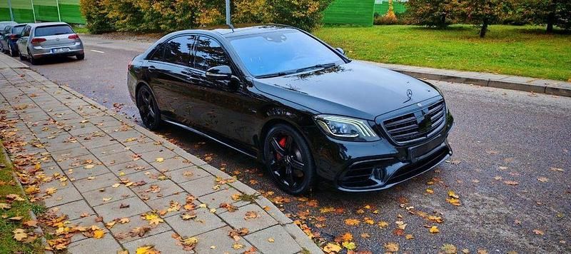 Schwarz Gebraucht 2015 Mercedes S63 AMG AMG Limousine | 39.999 € (Teuer) - Bild 1/4