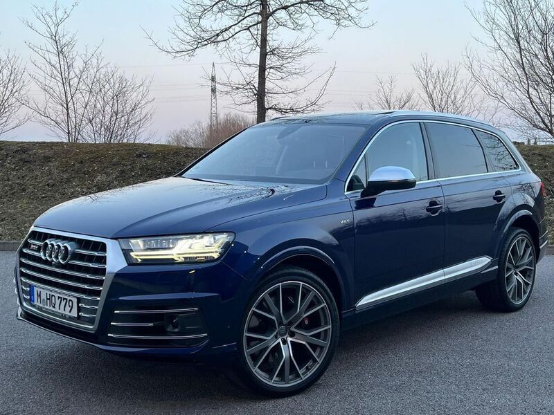 Gebraucht Audi SQ7 Sport 435 PS (319 kW) 2018 Blau SUV