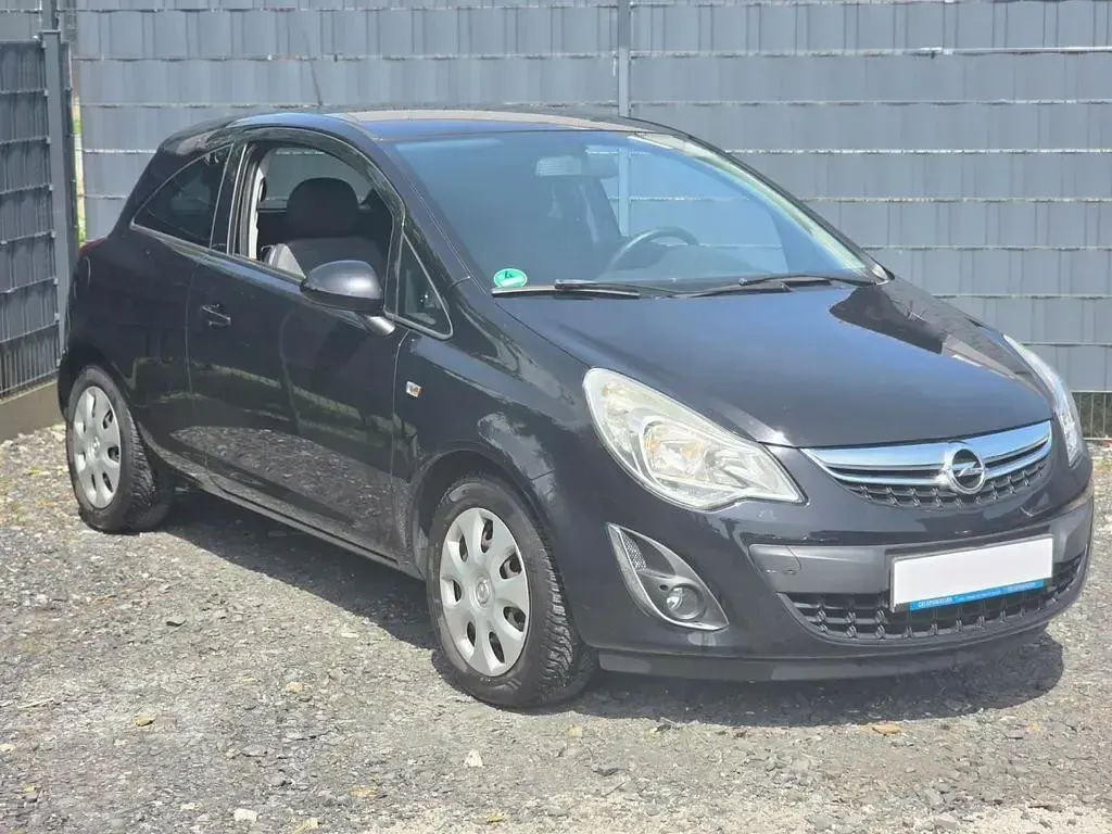 Gebraucht Opel Corsa 69 PS (50 kW) 2011 Schwarz Kleinwagen