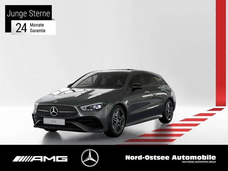Metalliclack mountaingrau Gebraucht 2025 Mercedes CLA200 Shooting Brake Night Kombi | 33.990 € (Fairer Preis) - Bild 1/3