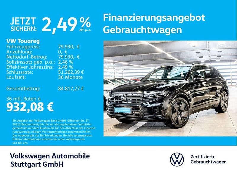 Schwarz Gebraucht 2024 VW Touareg R SUV | 79.930 € (Fairer Preis) - Bild 1/4