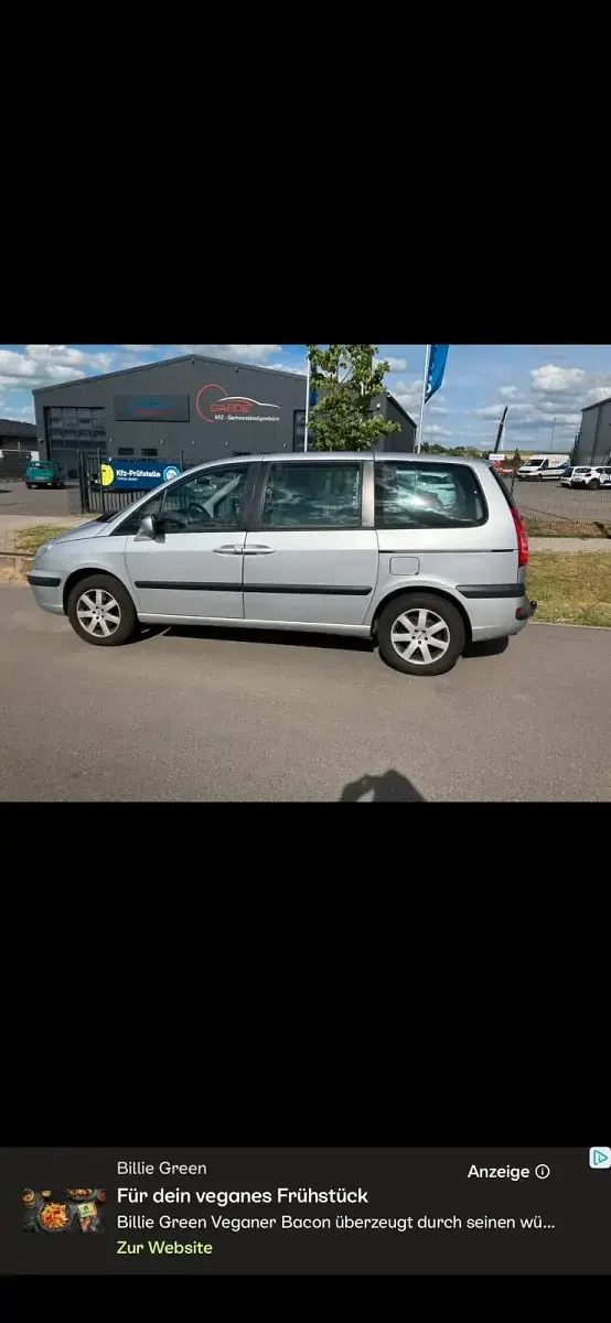 Gebraucht Peugeot 807 128 PS (94 kW) 2006 Silber Van / Kleinbus