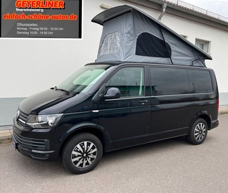 Schwarz metallic Gebraucht 2016 VW T6 California Van | 43.980 € - Bild 1/4