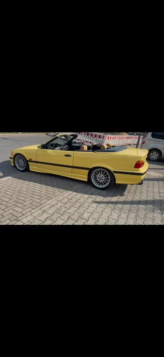 Gebraucht BMW 325 Cabriolet Basis 192 PS (141 kW) 1994 Gelb Cabrio