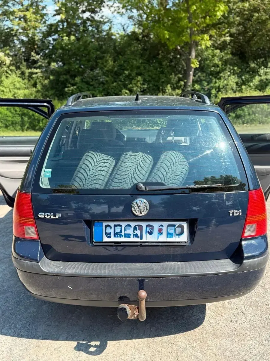 Brugt VW Golf IV 101 HK (74 kW) 2001 Blå Hatchback