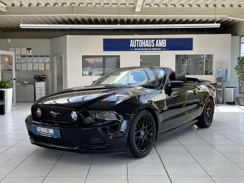 Schwarz Gebraucht 2013 Ford Mustang GT Cabrio | 22.600 € (Fairer Preis) - Bild 1/4