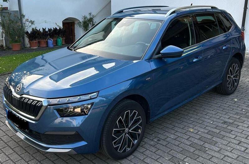 Blau Gebraucht 2020 Skoda Kamiq Drive SUV | 19.450 € (Superpreis) - Bild 1/4