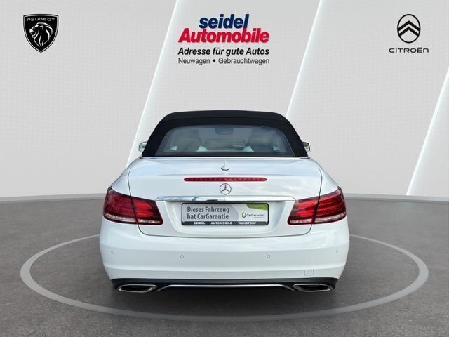 Gebraucht Mercedes E200 184 PS (135 kW) 2014 Weiß Cabrio