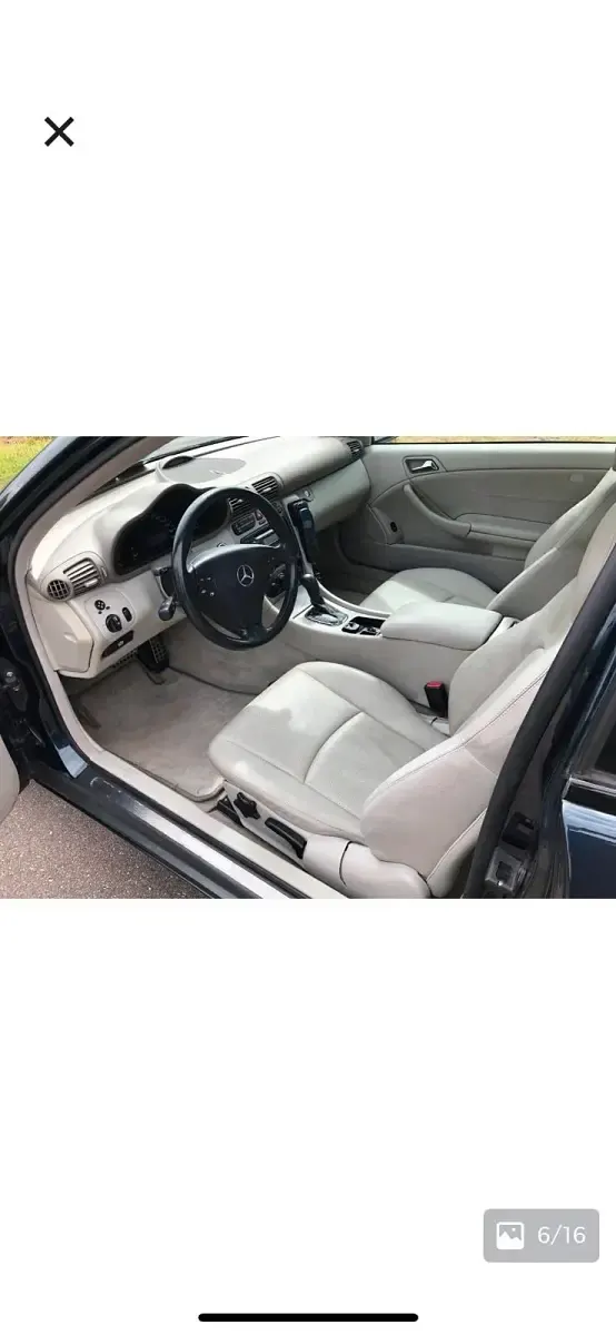 Gebraucht Mercedes CL180 129 PS (94 kW) 2001 Schwarz Coupé