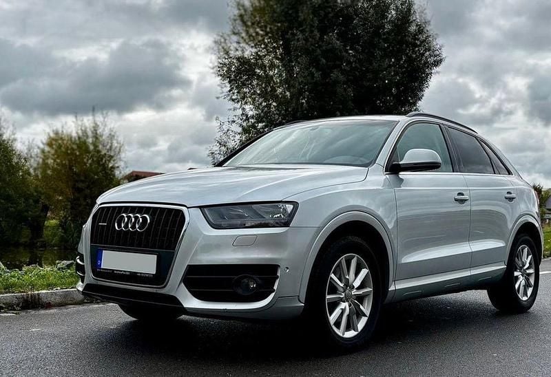 Silber Gebraucht 2014 Audi Q3 Sport SUV | 13.900 € (Superpreis) - Bild 1/4
