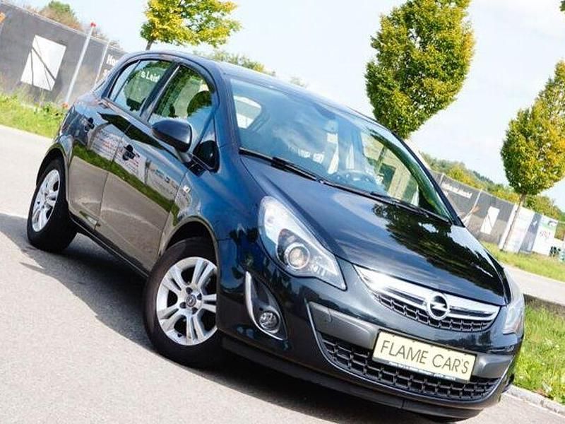 Schwarz Gebraucht 2013 Opel Corsa Limousine | 4.900 € (Fairer Preis) - Bild 1/4