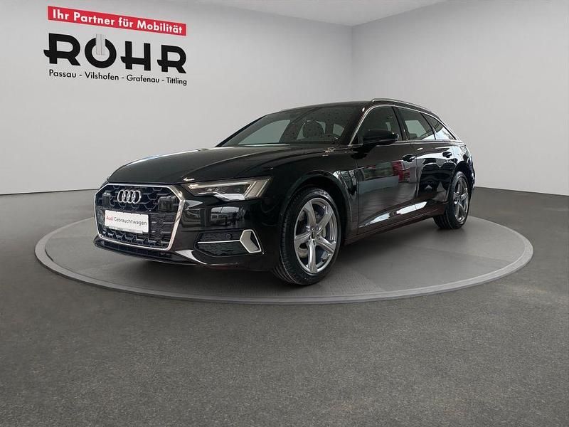 Mythosschwarz metallic Gebraucht 2025 Audi A6 Advanced Kombi | 47.860 € (Fairer Preis) - Bild 1/4