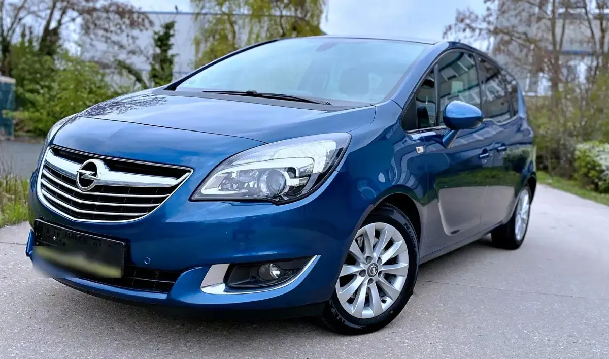 Gebraucht Opel Meriva Active 110 PS (80 kW) 2017 Blau Van / Kleinbus